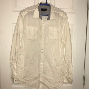 White button down shirt